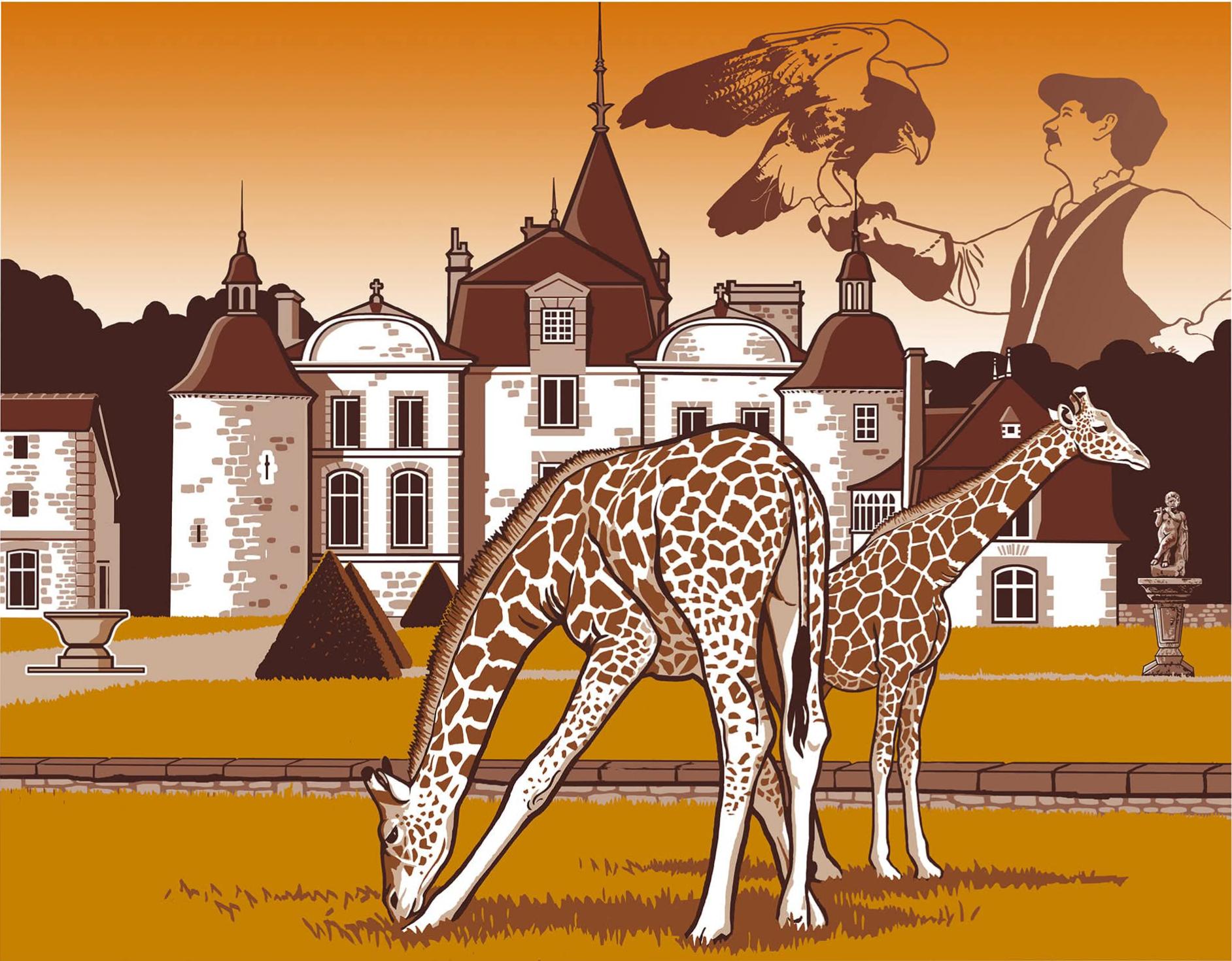 Photo du panneau : Château de la Bourbansais